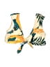 Cupshe Print Yellow Swimsuit Top Size 2 - photo 1