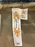 Adiva 100% Polyester Tan Sleeveless Blouse Size M - photo 7