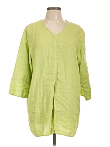 Hot Cotton by Marc Ware 3/4 Sleeve Blouse (view 1)