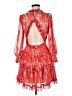 Saints + Secrets 100% Polyester Red Cocktail Dress Size M - photo 2