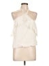 Alice + Olivia 100% Silk Ivory Blouse Size L - photo 1