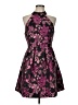 Eliza J Floral Black Cocktail Dress Size 10 (petite) - photo 1