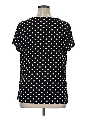 Jaclyn Smith Short Sleeve Blouse (view 2)