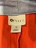 Stylus Solid Pink Red Casual Pants Size 14 - photo 4