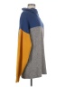 Free People Color Block Blue Turtleneck Sweater Size M - photo 4