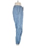 Point Sur 100% Cotton Blue Casual Pants Size 2 - photo 4