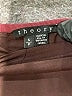 Theory Solid Brown Formal Skirt Size S - photo 4
