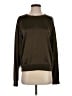 Theory Brown Long Sleeve Top Size S - photo 1