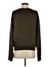 Theory Brown Long Sleeve Top Size S - photo 2
