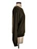 Theory Brown Long Sleeve Top Size S - photo 4