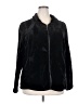 32 Degrees 100% Polyester Black Faux Fur Jacket Size 2X - photo 1