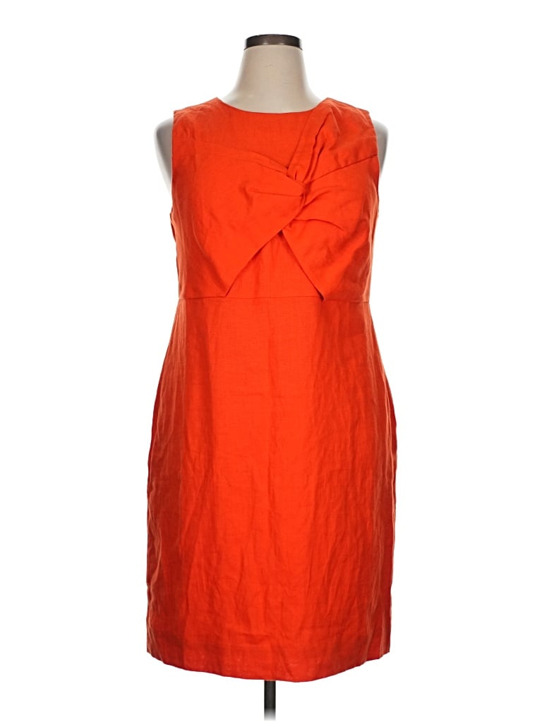 Pre-owned Jcrew Cocktail Dress In Orange