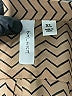 Tacera 100% Polyester Chevron-herringbone Brown Long Sleeve Blouse Size XL - photo 7