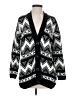 XXI Chevron-herringbone Black Cardigan Size S - photo 1