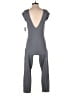 LACAUSA Solid Gray Jumpsuit Size L - photo 2