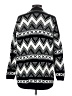 XXI Chevron-herringbone Black Cardigan Size S - photo 2