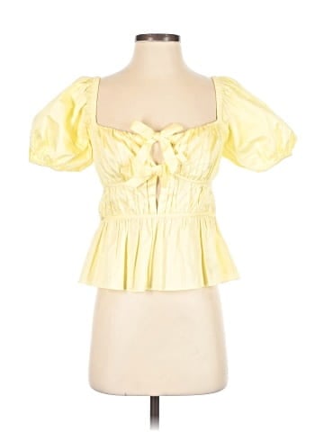 ASTR The Label Short Sleeve Blouse (view 1)