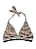 Robin Piccone Print Ivory Swimsuit Top Size M - photo 1