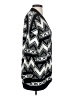 XXI Chevron-herringbone Black Cardigan Size S - photo 4