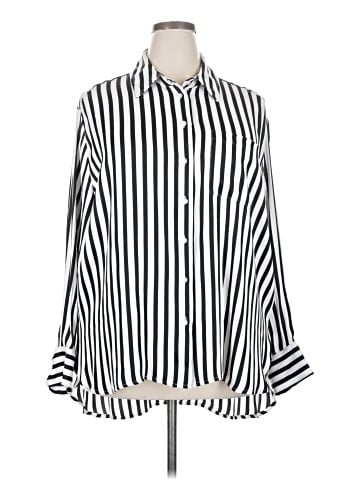 Lane Bryant Long Sleeve Blouse (view 1)