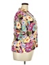 Koret Floral Brown Short Sleeve Blouse Size 2X (estimated) - photo 4