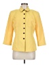 Kasper A.S.L. 100% Polyester Yellow Jacket Size 8 Petite - photo 1