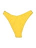 Unbranded Solid Yellow Swimsuit Bottoms Size S (estimated) - photo 2