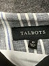 Talbots Chevron-herringbone Silver Casual Skirt Size 10 - photo 4