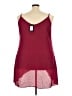 City Chic 100% Polyester Burgundy Sleeveless Blouse Size 22 Plus (XL) - photo 2