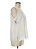 Emmelle White Sleeveless T-Shirt Size M - photo 4