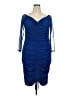 PrettyLittleThing Blue Cocktail Dress Size 20 - photo 1