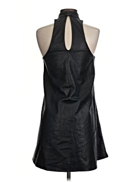 olivaceous leather dress Olivaceous Dresses | Vegan Leather Puff Sleeve Dress | Color: Black | Size: M