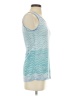 Chico's 100% Rayon Teal Sleeveless Top Size Sm (0) - photo 4
