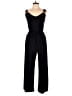 Derek Heart Solid Black Jumpsuit Size M - photo 1