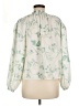 In the Style 100% Polyester Green Long Sleeve Blouse Size 6 - photo 2