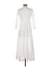 Unbranded White Casual Dress Size S - photo 2