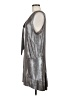 Marc by Marc Jacobs Metallic Silver Cocktail Dress Size M - photo 5