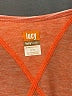 lucy Stripes Orange Long Sleeve T-Shirt Size XL - photo 7