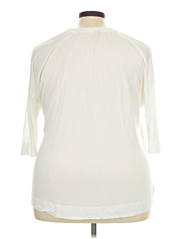 Lane Bryant 3/4 Sleeve Top (view 2)