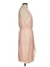 Babaton 100% Silk Solid Pink Tan Cocktail Dress Size M - photo 4