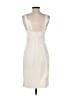 Unbranded Solid Ivory Casual Dress Size S - photo 2