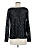 J.Crew Black Long Sleeve Top Size M - photo 2