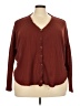 Out From Under Burgundy Cardigan Size 4X (estimated) - photo 1