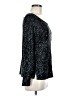 J.Crew Black Long Sleeve Top Size M - photo 4