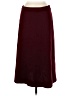 Devon Solid Burgundy Formal Skirt Size M (estimated) - photo 1