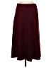 Devon Solid Burgundy Formal Skirt Size M (estimated) - photo 2