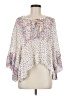 Auguste Ivory 3/4 Sleeve Blouse Size 8 - photo 1