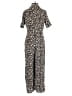 ASOS Design 100% Viscose Animal Print Brown Jumpsuit Size 2 - photo 2