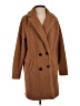 Zaful 100% Polyester Brown Coat Size 4 - photo 1