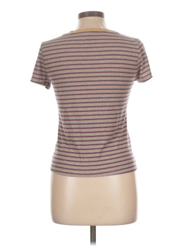 Pink Rose Short Sleeve Henley (view 2)